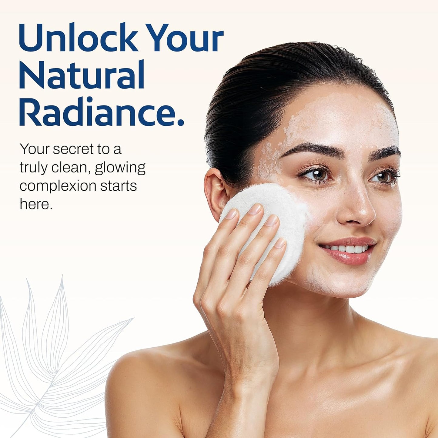 HartFelt Face Sponges for Cleansing and Gentle Exfoliating | Facial Compressed Sponges for Estheticians | Reusable Face Pads for Removing Dead Skin, Dirt & Makeup | Made in USA - Pack of 6