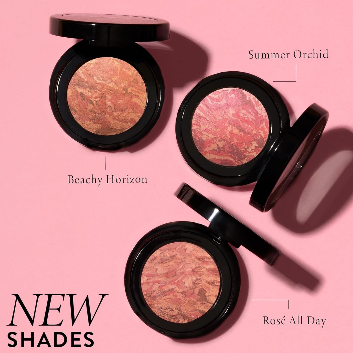 LAURA GELLER NEW YORK Baked Blush-n-Brighten Marbleized Blush for Cheeks - Beachy Horizon - Natural Finish