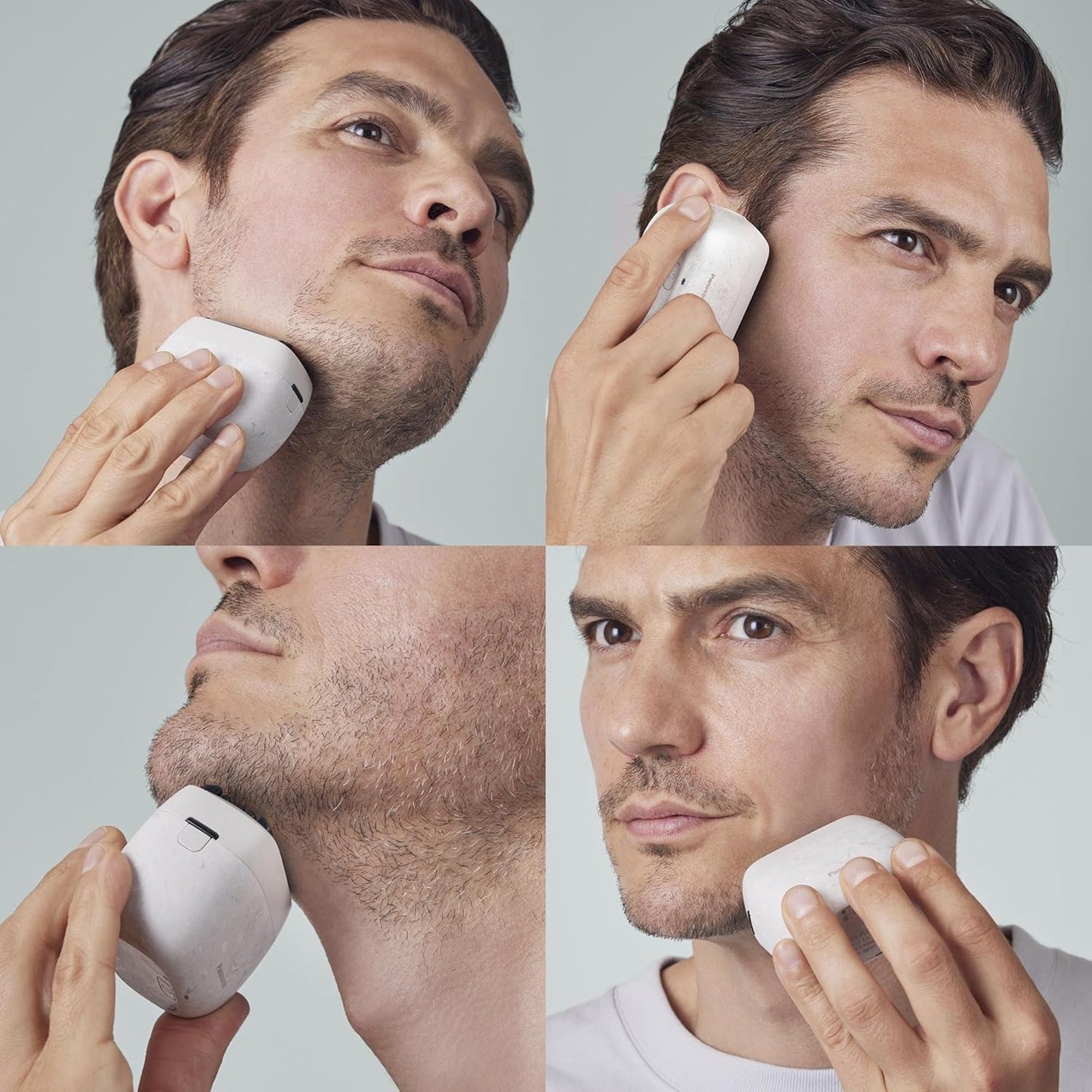 Panasonic ARC5 Palm-Sized Foil Shaver for Men, Powerful Travel Electric Razor, USB-C Charge Wet/Dry, Easy Clean Luxury Japanese 5-Blade, Smooth & Precise Cut w/Smart Sensor (Natural Sea Stone)