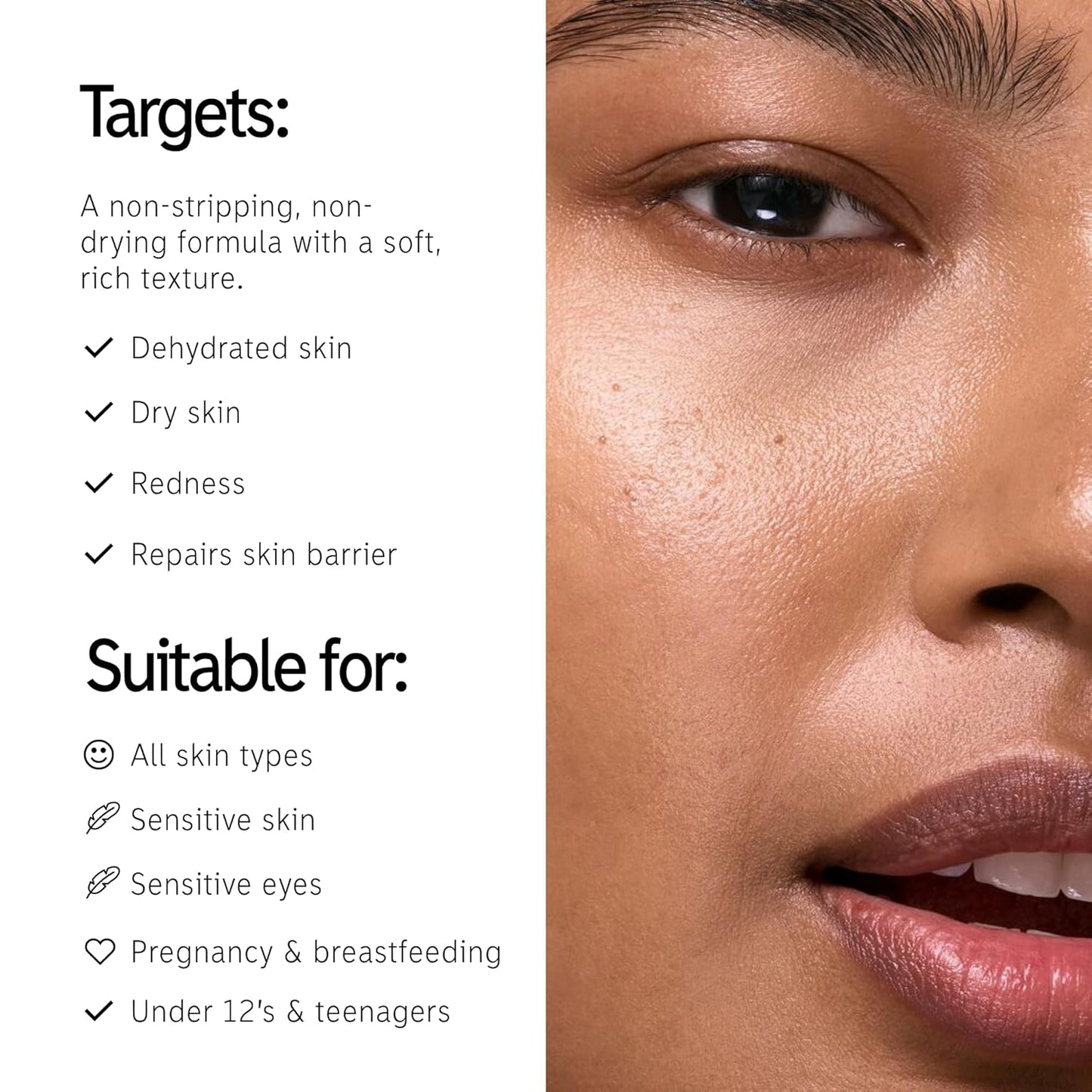 The INKEY List Mini Oat Cleansing Balm, Rich Balm Removes Makeup and Impurities, Reduces Redness, Travel Size, 1.69 Fl Oz each