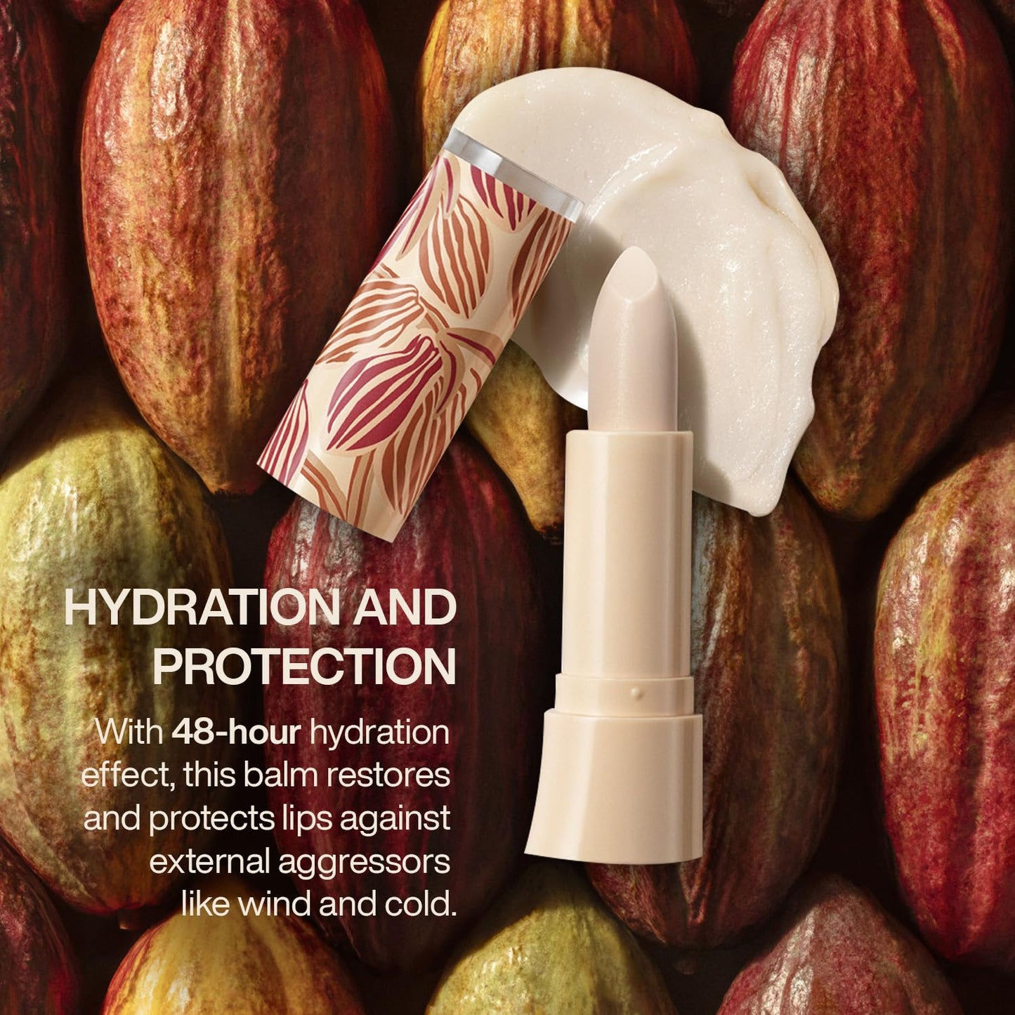 natura Ekos Cacau Hand Cream and Lip Balm Kit - Collagen Boosting Hand Cream & Moisturizing Lip Balm - Vegan - Brazilian Beauty Secrets - Self Care