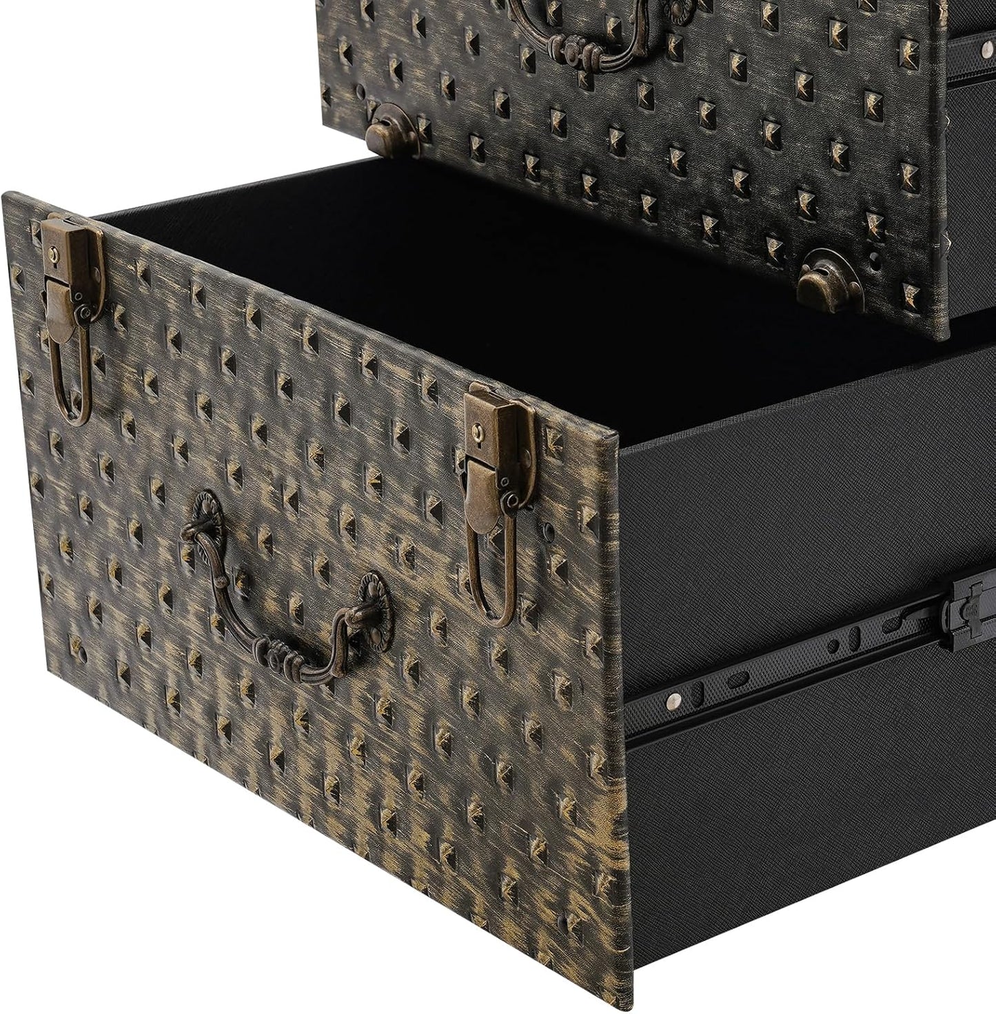 Lockable Makeup Train Case,55.1lbs Rolling Hairdressing Trolley,Beauty Salon Cosmetic Luggage with Universal Wheels for Hair Stylist,Make-up Artists (Brown)