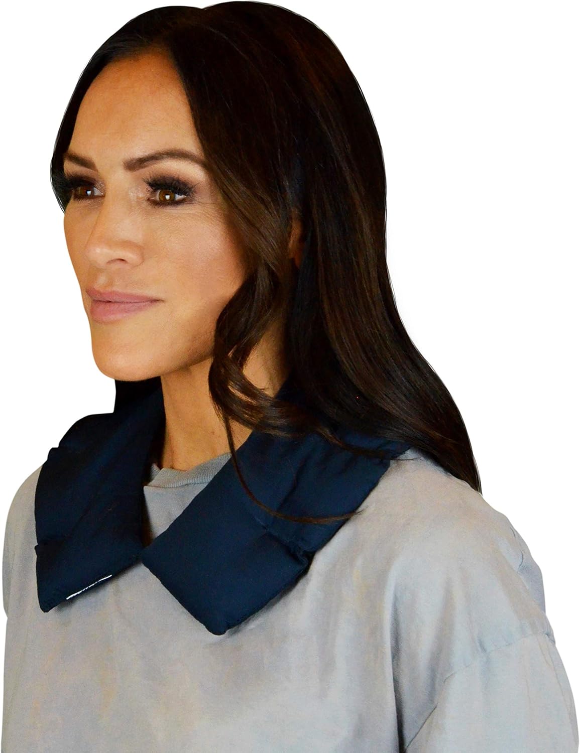 Nature's Approach Aromatherapy Neck Wrap | Hot or Cold Therapy with a Soothing Blend of 12 Natural Herbs | Microwave and Freezer Safe