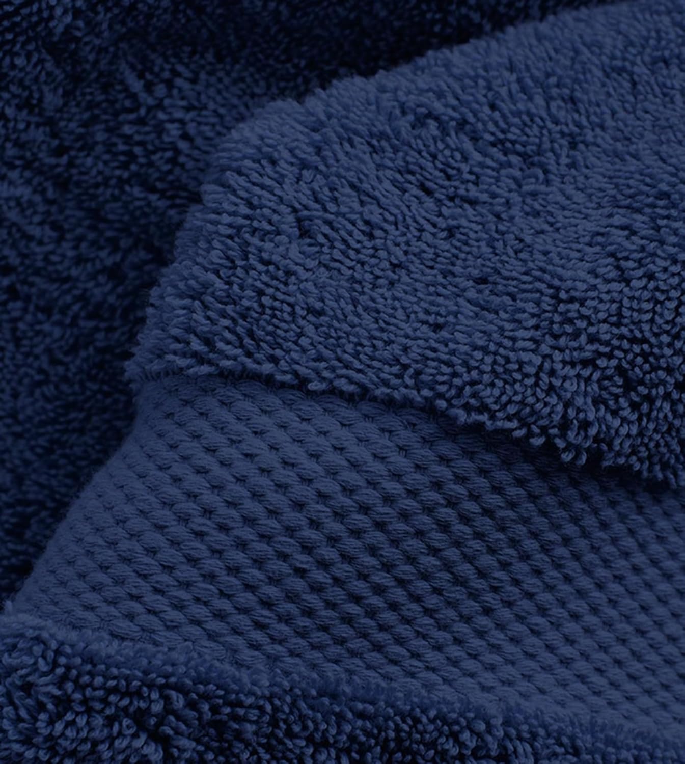 Delara 100% Organic Cotton Towels 650 GSM Plush Feather Touch Quick Dry Wash Cloth, Pack of 12 GOTS Certified, Oeko-Tex Green Certified, Organic Cotton Wash Cloth, 13"X13"