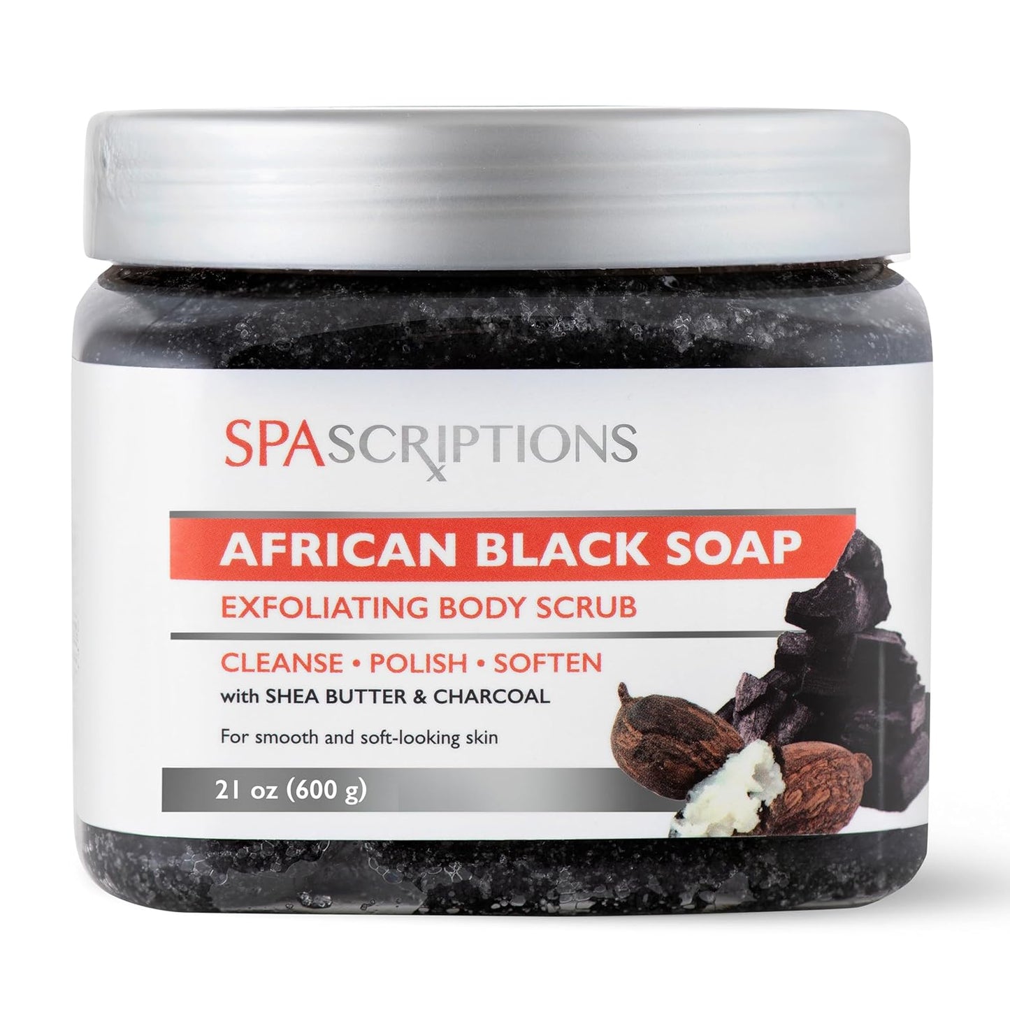 Spascriptions Body Scrubs 21 Oz (21 oz, African Black Soap)