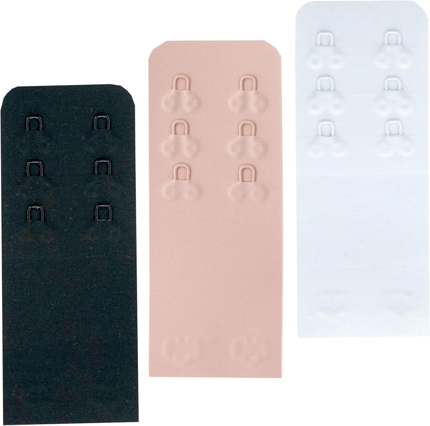 SAMGU Women's Soft Bra Extender 2 Hook / 3 Hooks / 4 Hooks Seamless Comfortable Bra Strap Extender Extension