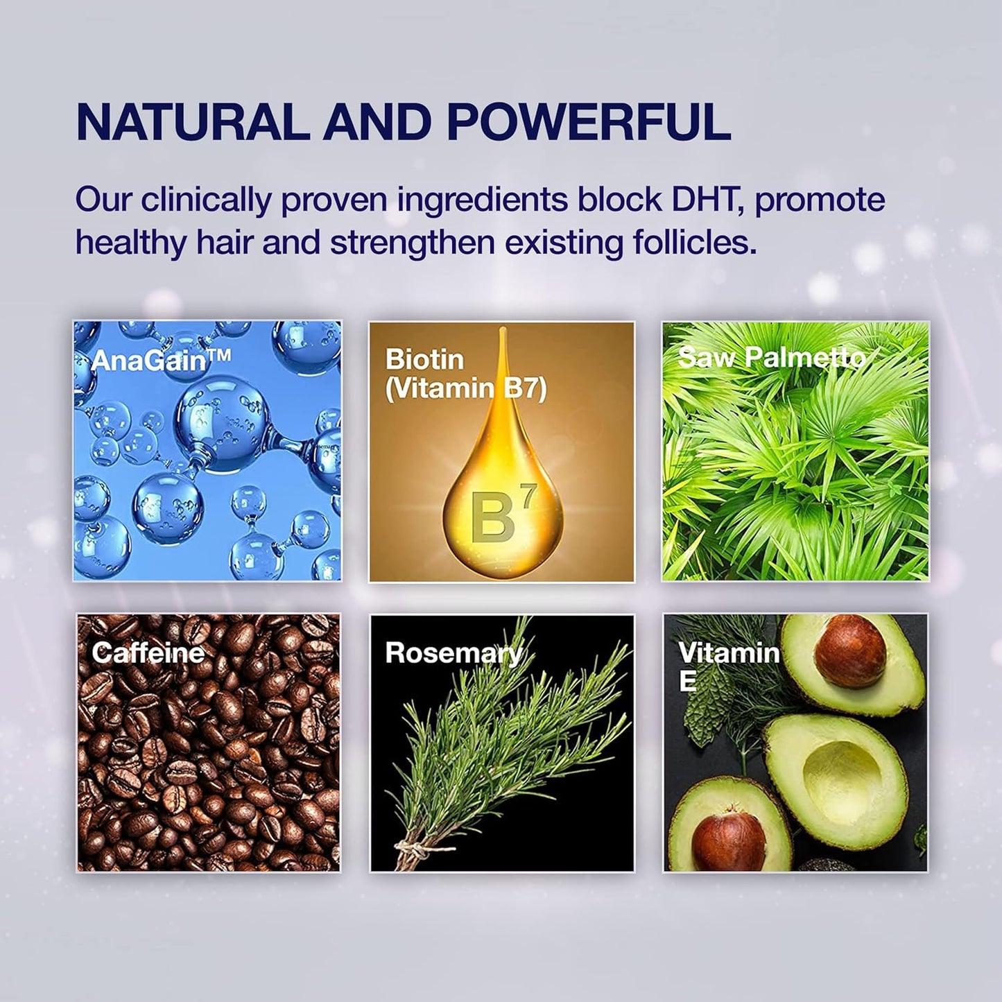 Biotin Hair Growth Serum for Men, Women & All Hair Types - DHT Blocker, Anti-Thinning & Hair Loss Treatment - Thickening & Regrowth Serum - Made in USA - Guyology Labs