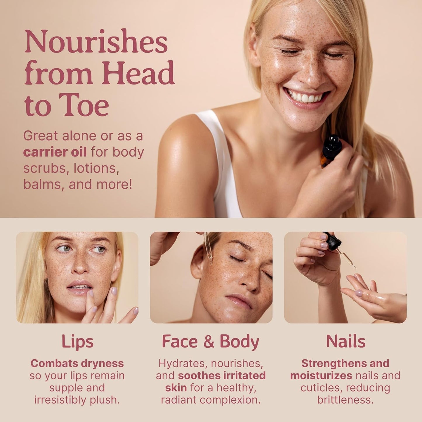 Bella Terra Oils Fractionated Coconut Oil (MCT Oil) – 1gallon, Deeply Hydrating and Nourishing, Non-Greasy, For Hair & Skin