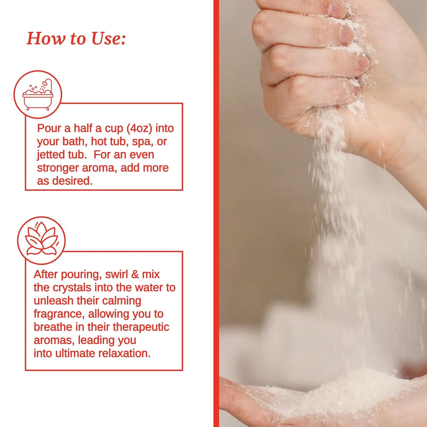 Relax Spa & Bath, Epsom & Dead Sea Salts, Aromatherapy Bath Salts for Hot Tub, Bath, or Spa, Infused with Magnesium, Honey Mango Scent