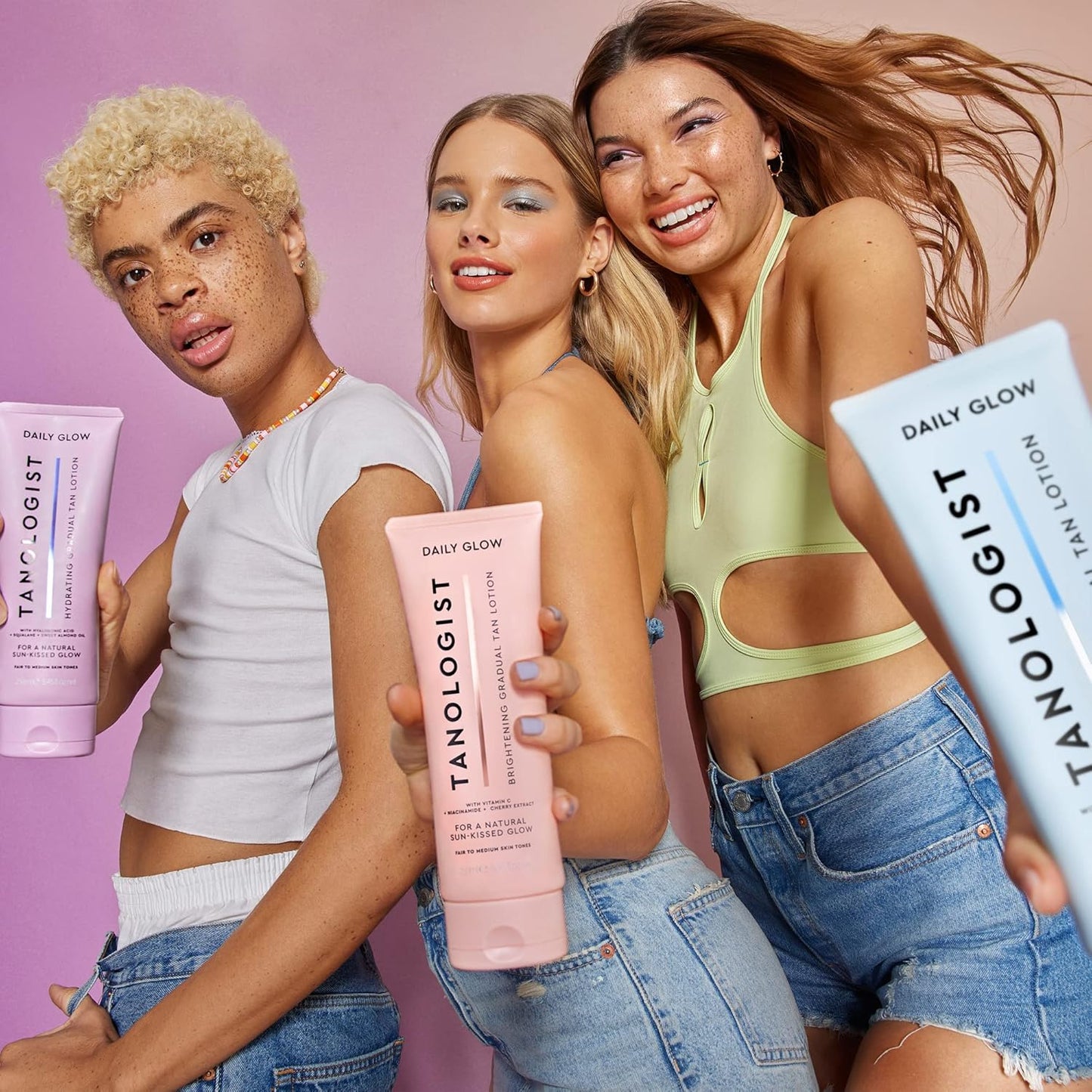 Tanologist Hydrating Daily Glow Body Lotion- Medium/Dark, Gradual Tanning Lotion, No Fake Tan Smell, Streak-Free & Natural Looking Self Tanner, Moisturizing, Vegan, 8.45 fl. oz/250 ml Tube