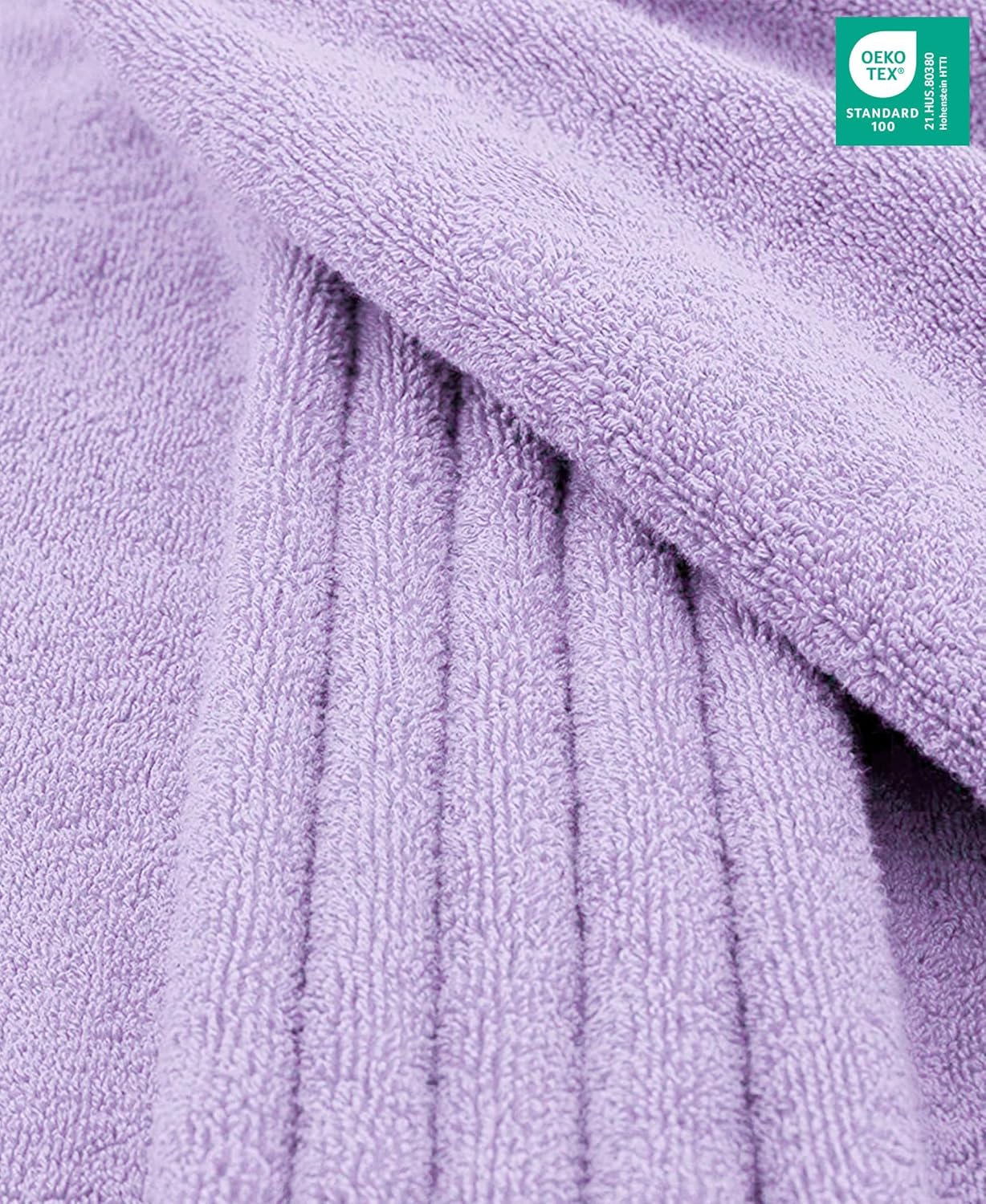 American Soft Linen Oversized Bath Sheet 40x80 Extra Large for Bathroom, 600 GSM 100% Cotton Turkish Jumbo Bathsheet Towels for Adults, Lilac Bath Sheet