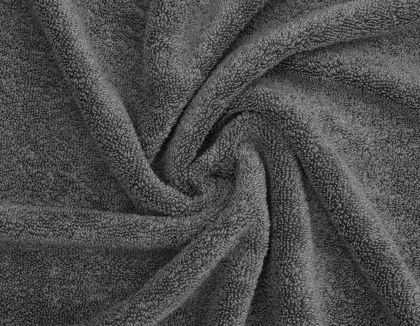 Delara Organic Cotton Luxuriously Plush Washcloths Pack of 6 | GOTS & Oeko-TEX Certified | Premium Quality Face Towels | Feather Touch Technology|650 GSM Long Staple|Soft, Quick Dry & Ultra-Absorbent