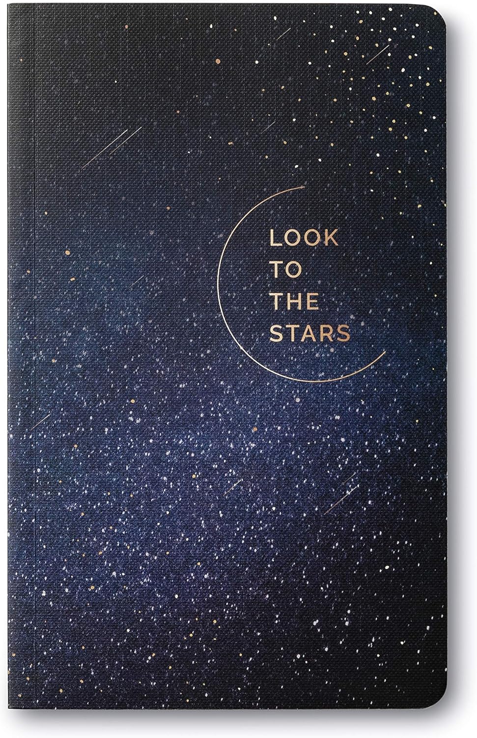 Compendium Softcover Journal - Look to the Stars – A Write Now Journal with 128 Lined Pages, 5”W x 8”H