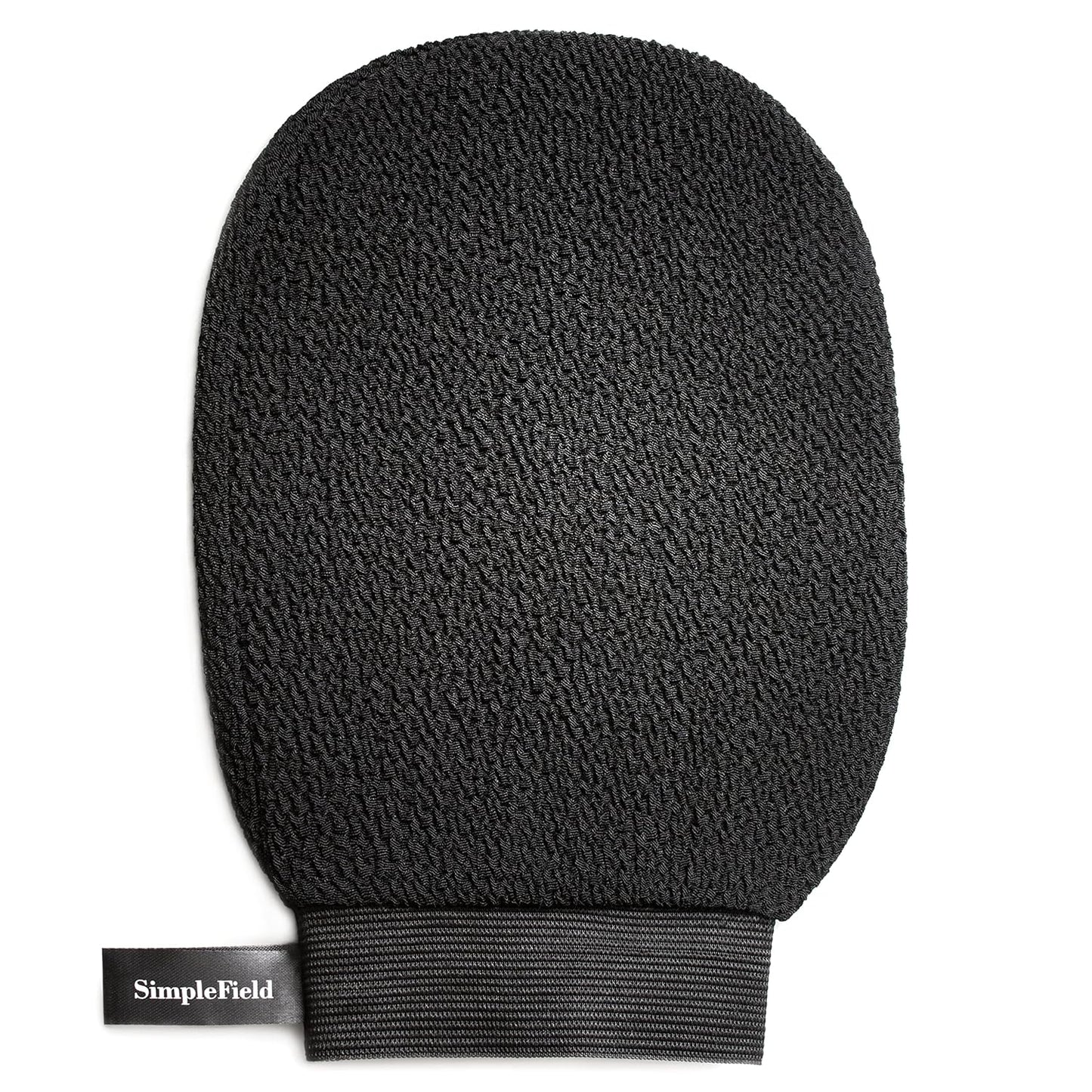 Korean Exfoliating Mitt for Remove Dead Skin. 100% Viscose Deep Kessa Exfoliating Glove for Body Scrub, Keratosis Pilaris and Self Tanning Removal. Easily Smooth Skin Surface. (1 Piece)