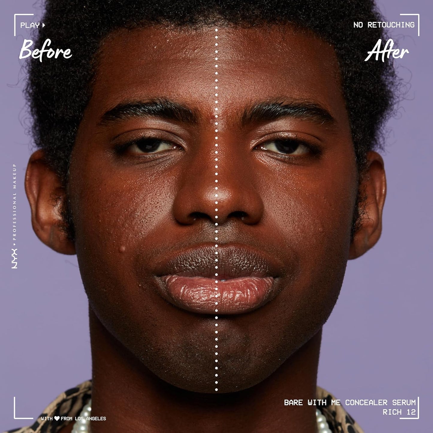 NYX PROFESSIONAL MAKEUP Bare With Me Concealer Serum, Up To 24Hr Hydration - Rich