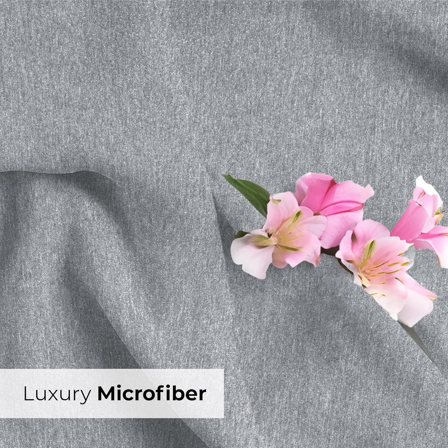 Queen Pillow Cases Set of 2 - Ultra Soft Hotel Quality Pillowcase Covers - Comfy, Cozy & Wrinkle Free - Shrinkage and Fade Resistant - Machine Washable Pillow Protectors - 2 Piece Set - Heathered Blue