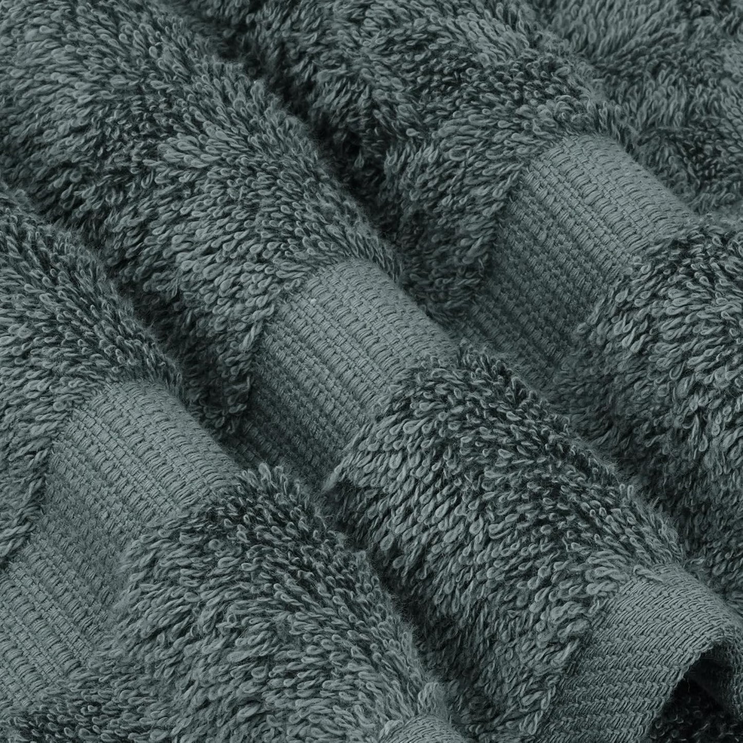 Chakir Turkish Linens, 100% Cotton Premium Quality Turkish Bath Sheets (35''x70'' Large Bath Sheet Towels - Dark Gray)