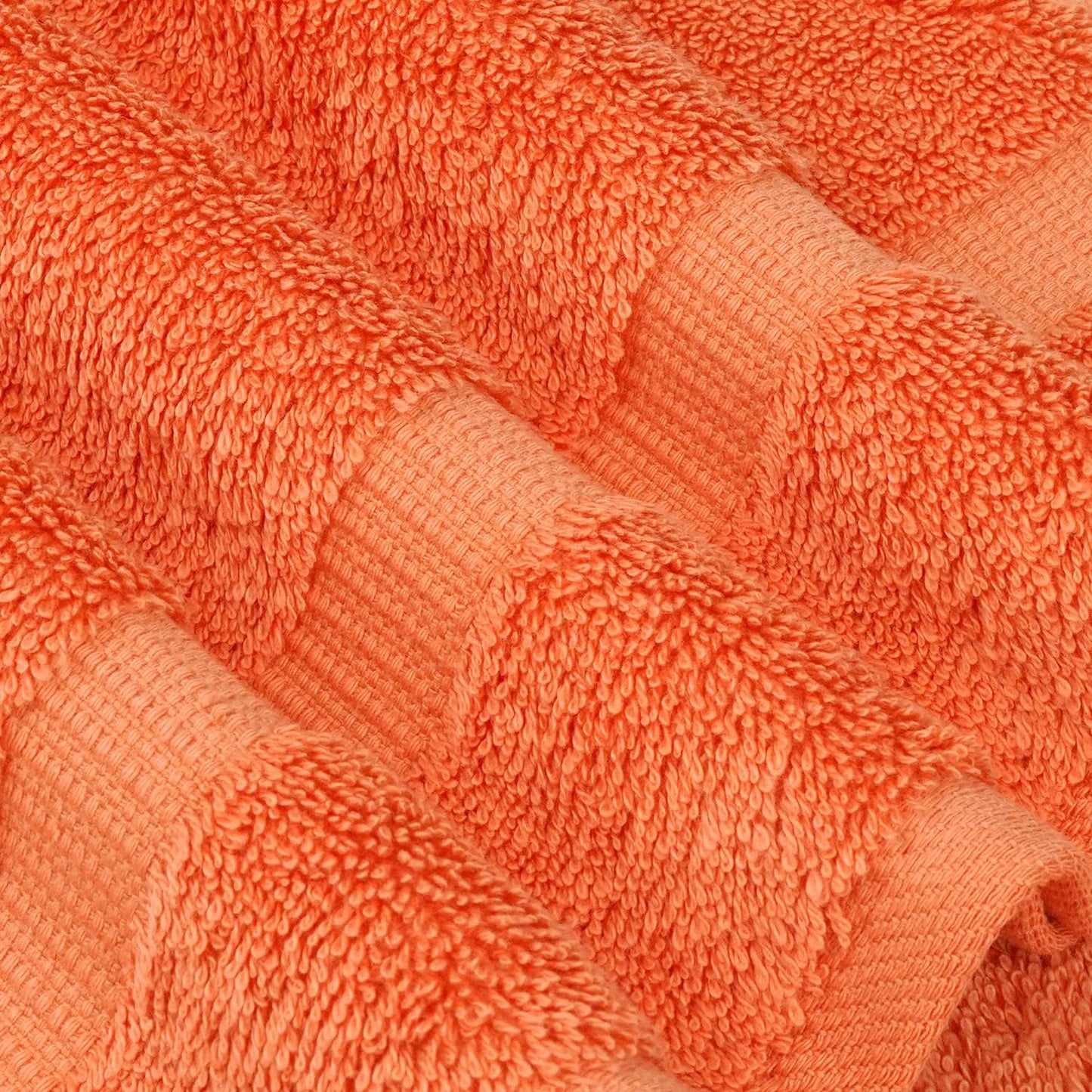 Chakir Turkish Linens | Hotel & Spa Quality 100% Cotton Premium Turkish Towels | Soft & Absorbent (6-Piece Hand Towels, Coral)