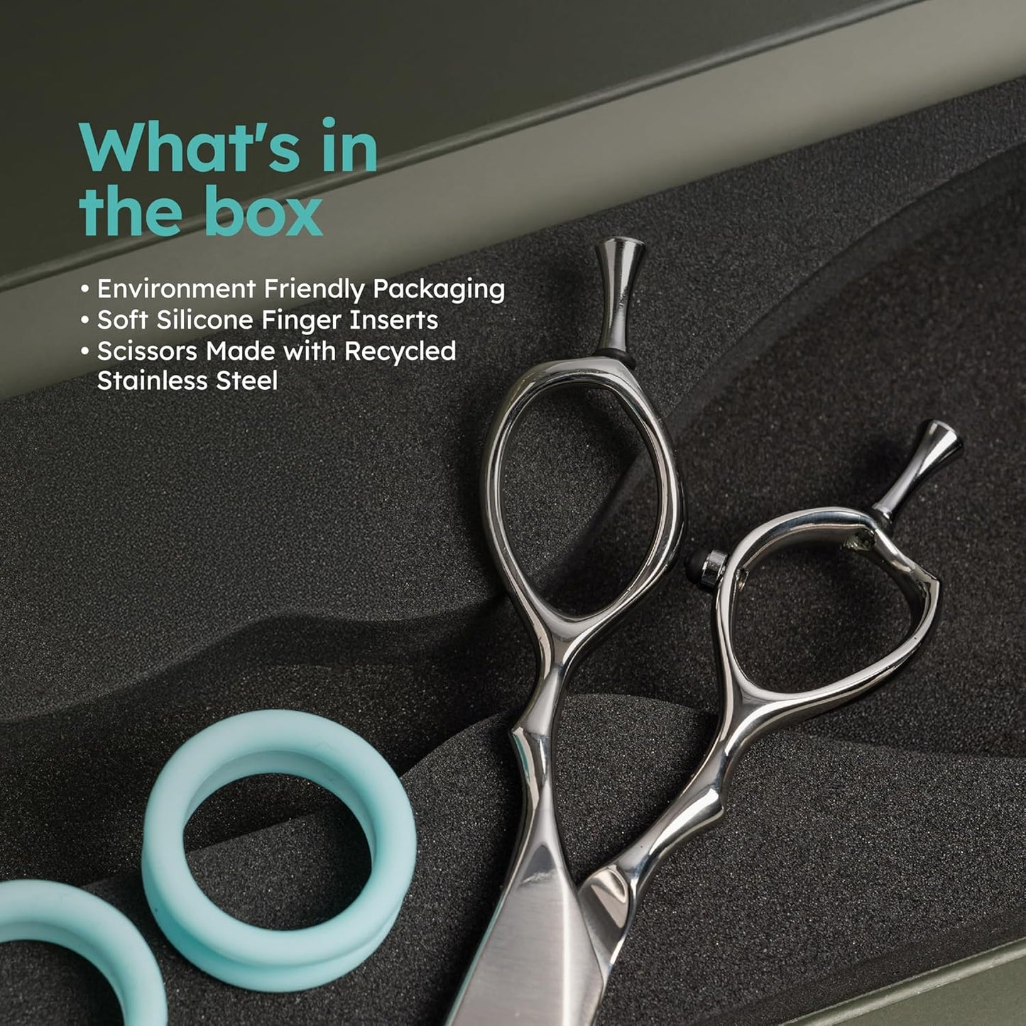 K9 6" Professional Thinning Shears for Hair Cutting – Barber Shears Made with Premium VG10 Steel, Lightweight, Razor-Sharp, Removes Hair Leaving No Marks, Thinning Rate 30%, Also Great for Home Use